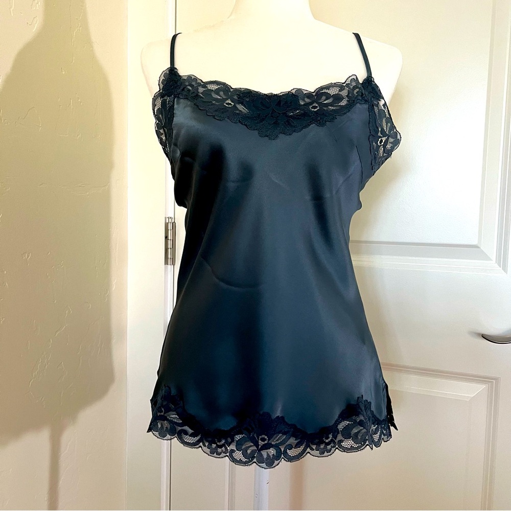 Gold Hawk Silk Camisole, size small